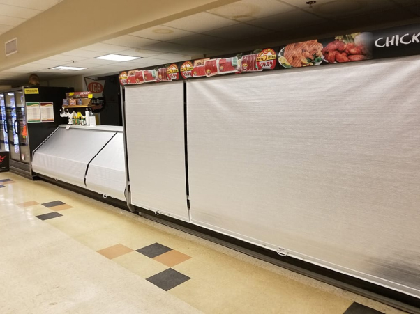 Supermarket Refrigeration Covers